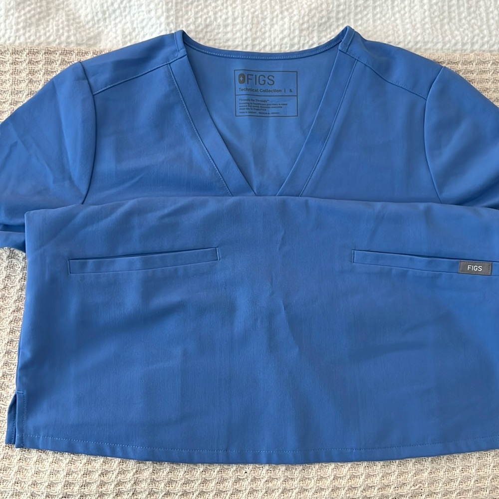 SMALL FIGS casma top ceil blue